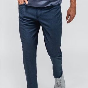 MINISTRY OF SUPPLY Kinetic Twill 5-Pocket Pant in Steel Blue Heather